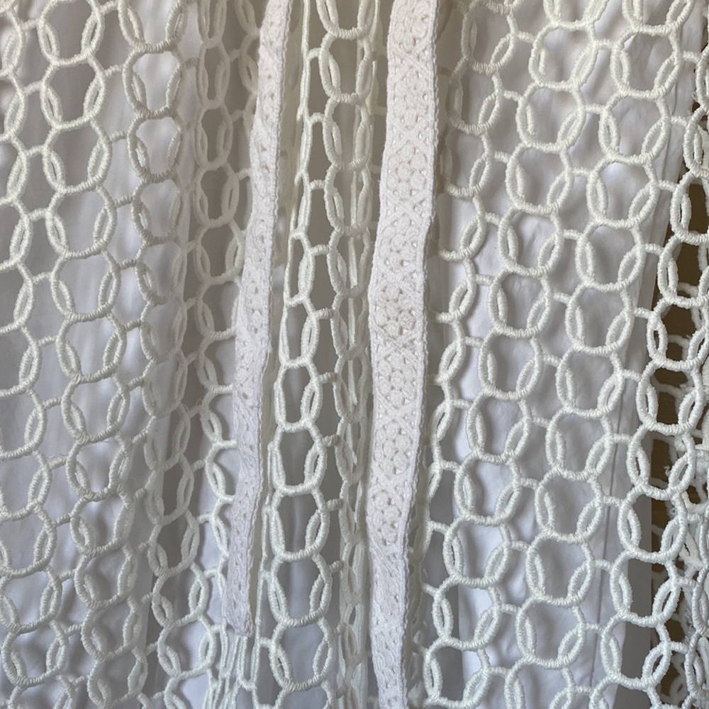 Crochet High/Low Midi Dress Size Small - Picture 9 of 11